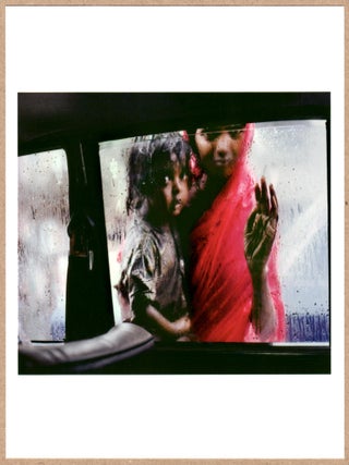 Item #11180 SIGNED - STEVE MCCURRY - MOTHER AND CHILD, BOMBAY, INDIA, 1993 - 2022 - 6"x6" MAGNUM...