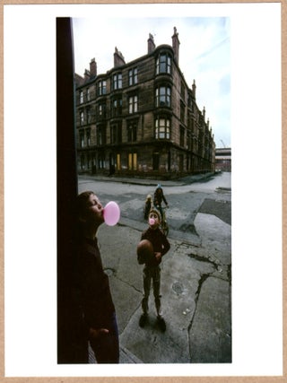 Item #11185 SIGNED RAYMOND DEPARDON - GLASGOW, SCOTLAND, 1980 - 6" x 6" MAGNUM PRINT. Raymond...