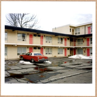 Item #11304 SIGNED - ALEC SOTH - Fairway Motor Inn, 2005, Niagara Series - 6" x 6" MAGNUM PRINT....