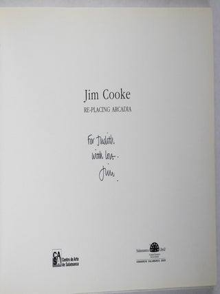 Re-Placing Arcadia [SIGNED - 2002 1ST EDITION 1ST PRINTING - FINE]