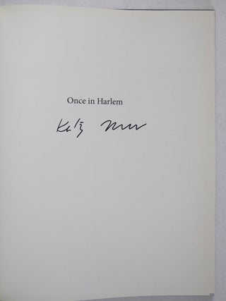 Once in Harlem [SIGNED 2017 LTD ED - FINE]