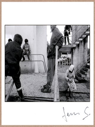 Item #1783 SIGNED - JEROME SESSINI - ALBANIA LTD 6" x 6" MAGNUM ARCHIVAL PRINT. Jerome Sessini