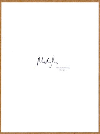 SIGNED MARTIN PARR ISLE OF WIGHT HOLIDAY CAMP LTD 6" x 6" MAGNUM ARCHIVAL PRINT
