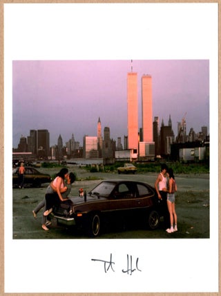 Item #1879 SIGNED - THOMAS HOEPKER - LOVERS LANE, NYC, 1983 - 6 x 6 MAGNUM PRINT. Thomas Hoepker