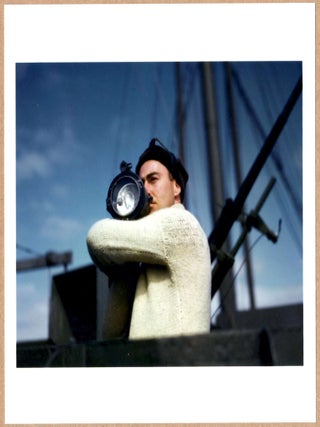 Item #1889 ESTATE STAMPED ROBERT CAPA ALLIED CREWMAN 1942 LTD 6" x 6" MAGNUM ARCHIVAL PRINT....