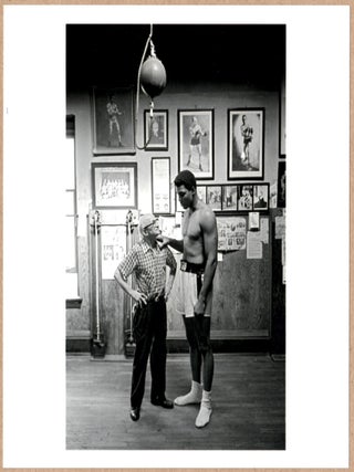 Item #1961 SIGNED - THOMAS HOEPKER - MUHAMMAD ALI & JOHNNY COULON, CHICAGO, 1966 6" x 6" MAGNUM...