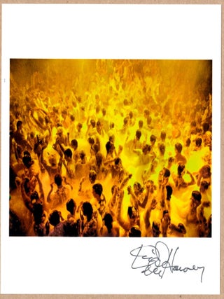 Item #1974 SIGNED DAVID ALAN HARVEY FOAM PARTY IBIZA, SPAIN LTD 6" x 6" MAGNUM ARCHIVAL PRINT....
