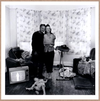 Item #221 SIGNED - BRUCE DAVIDSON FAMILY PORTRAIT FROM THE SERIES SUBSISTENCE USA - LTD 6" x 6"...