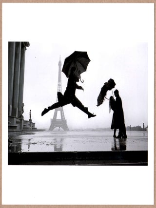 Item #3428 STAMP SIGNED ELLIOTT ERWITT EIFFEL TOWER PARIS FRANCE 1989 6" x 6" MAGNUM PRINT....