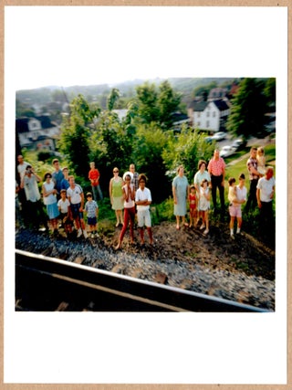 Item #3496 SIGNED - PAUL FUSCO - LINE OF PEOPLE ALONG THE TRACKS RFK FUNERAL TRAIN - ROBERT/BOBBY...