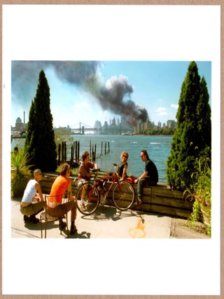 Item #3498 SIGNED - THOMAS HOEPKER 9/11 NEW YORK CITY WORLD TRADE CENTER 6"x6" MAGNUM PRINT....