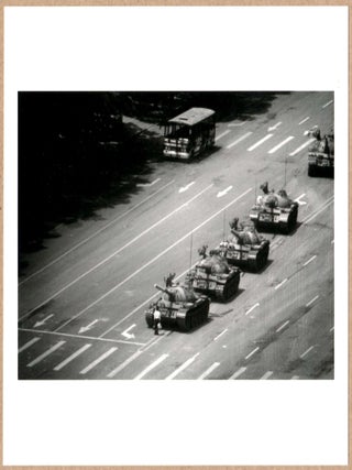 Item #3640 SIGNED - STUART FRANKLIN - TANK MAN, TIANANMEN SQUARE LTD 6" x 6" MAGNUM ARCHIVAL...