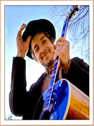 Item #3641 SIGNED - ELLIOTT LANDY - BOB DYLAN, WOODSTOCK, NEW YORK 1969 LTD 6" x 6" MAGNUM...