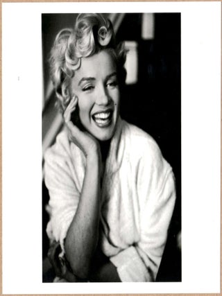 Item #3655 ESTATE STAMPED - BOB HENRIQUES - MARILYN MONROE DURING THE FILMING OF THE SEVEN-YEAR...