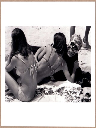 Item #3685 ESTATE STAMPED - DENNIS STOCK - LOVE AND DEATH ON A CALIFORNIA BEACH, 1968 - LTD 6" x...
