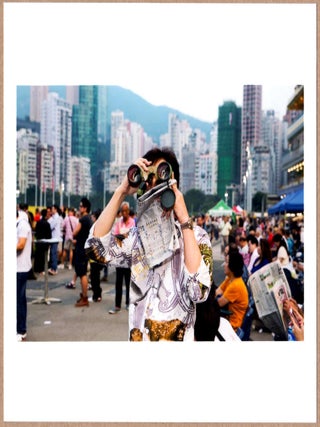 Item #3695 SIGNED - MARTIN PARR HAPPY VALLEY RACECOURSE HONG KONG 2013 6" x 6" MAGNUM PRINT....
