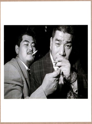 Item #3777 SIGNED - BRUCE GILDEN - IMAGE FROM GO, YAKUZA, GINZA, TOKYO JAPAN 1998 6" x 6" MAGNUM...