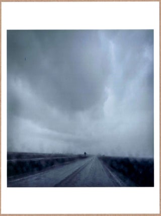 Item #3791 SIGNED - TODD HIDO - A ROAD DIVIDED #5406, 2006 - LTD 6" x 6" MAGNUM ARCHIVAL PRINT....