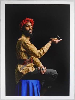 Item #4142 Boy with Red Turban, 2014 - SIGNED 8" X 10" ARCHIVAL PIGMENT PRINT LIMITED EDITION...