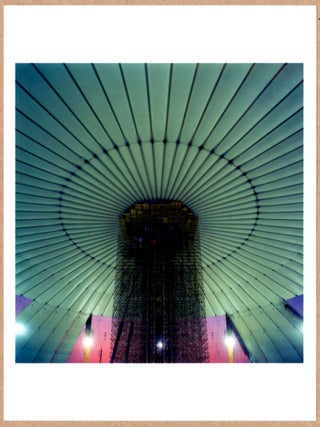 Item #4194 SIGNED - MARK POWER - MILLENIUM DOME SUPERSTRUCTURE 1998 - 6" x 6" MAGNUM PRINT. Mark...