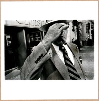 Item #4210 SIGNED - BRUCE GILDEN - NEW YORK CITY, 1977 6"x 6" MAGNUM ARCHIVAL PRINT. Bruce Gilden