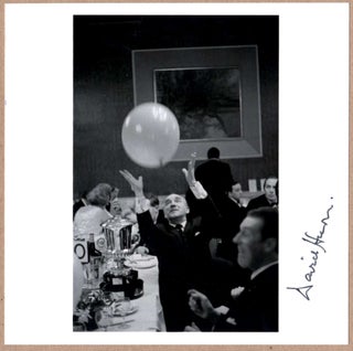 Item #4214 SIGNED - DAVID HURN - 1960s SCOTLAND MG CAR OWNER'S BALL - 6" x 6" MAGNUM PRINT. David...