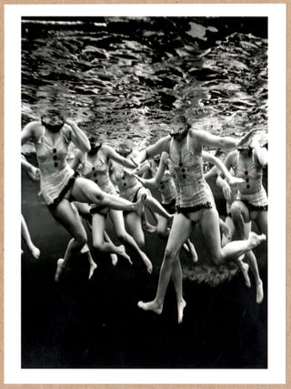 Item #4350 ESTATE STAMPED - PHILIPPE HALSMAN - AQUACADE, FLORIDA, USA, 1953 - LTD 6" x 6" MAGNUM...