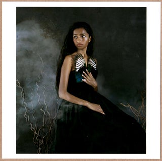 Item #4409 SIGNED - VEE SPEERS - UNTITLED #8, 2020 - FROM THE SERIES PHOENIX - LTD 6" x 6" MAGNUM...