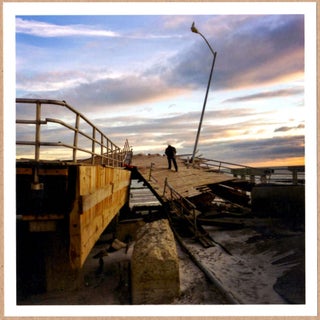 Item #4439 SIGNED - CHRISTOPHER MICHAEL BROWN - LONG WALK ON A BROKEN PIER, HURRICAN SANDY,...