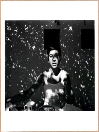 Item #4448 SIGNED - CHRISTOPHER ANDERSON - PORTRAIT IN THE SHADE - LTD 6" x 6" MAGNUM PRINT....