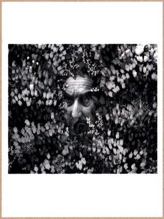Item #4458 SIGNED - MOISES SAMAN - CAMOUFLAGED BEAUTY, KABUL, AFGHANISTAN, 2003 - 6" x 6" MAGNUM...