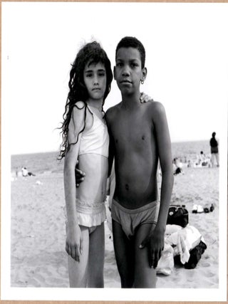 Item #4467 SIGNED - ALESSANDRA SANGUINETTI - THE COUPLE, BROOKLYN, 1992 - LTD 6" x 6" MAGNUM...