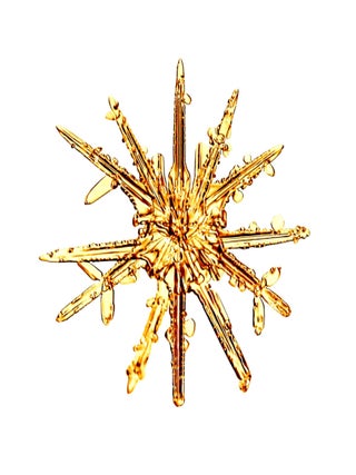Item #4623 SNOWFLAKE PRINT [SIGNED ALLEVERYTHINGTHATISYOU SNO7.1_016 8 x 8 INCH LIMITED EDITION...