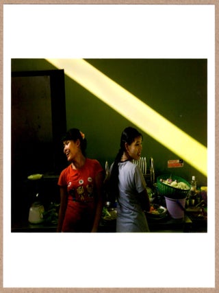 Item #5006 SIGNED - NIKOS ECONOMOPOULOS - RESTAURANT, MYANMAR, 2013 - LTD 6" x 6" MAGNUM PRINT....