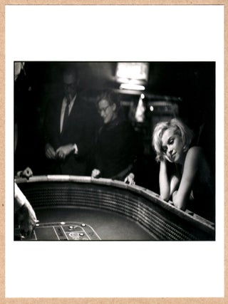 Item #5017 ESTATE STAMPED - EVE ARNOLD - MARILYN MONROE, NEVADA, 1960 - 6" x 6" MAGNUM PRINT....