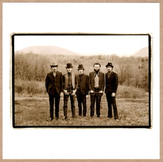 Item #5027 SIGNED - ELLIOTT LANDY - THE BAND - BIG PINK - WOODSTOCK, NEW YORK 1968 6" x 6" MAGNUM...