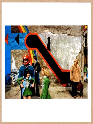 Item #5431 SIGNED - HARRY GRUYAERT - CARNIVAL, ANTWERP, BELGIUM, 1992 - LIMITED 6" x 6" MAGNUM...