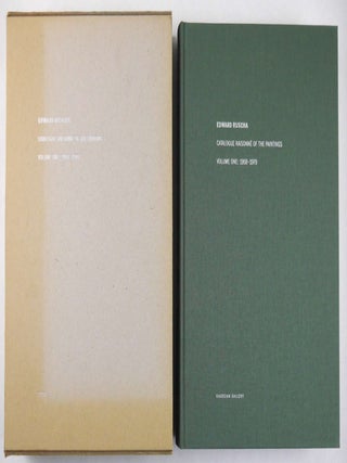 Item #5494 Ed Ruscha, Catalogue Raisonne of the Paintings Volume One: 1958-1970 [SIGNED 2003 1ST...