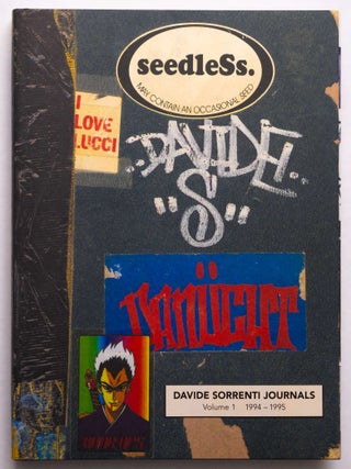 Item #5551 Davide Sorrenti Journals, Volume 1 1994-1995. Davide Sorrenti